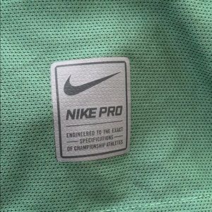 Nike Shirts - BOGO EUC green Nike Pro Dri Fit Compression Shirt Nike Shirts - BOGO EUC green Nike Pro Dri Fit Compression Shirt